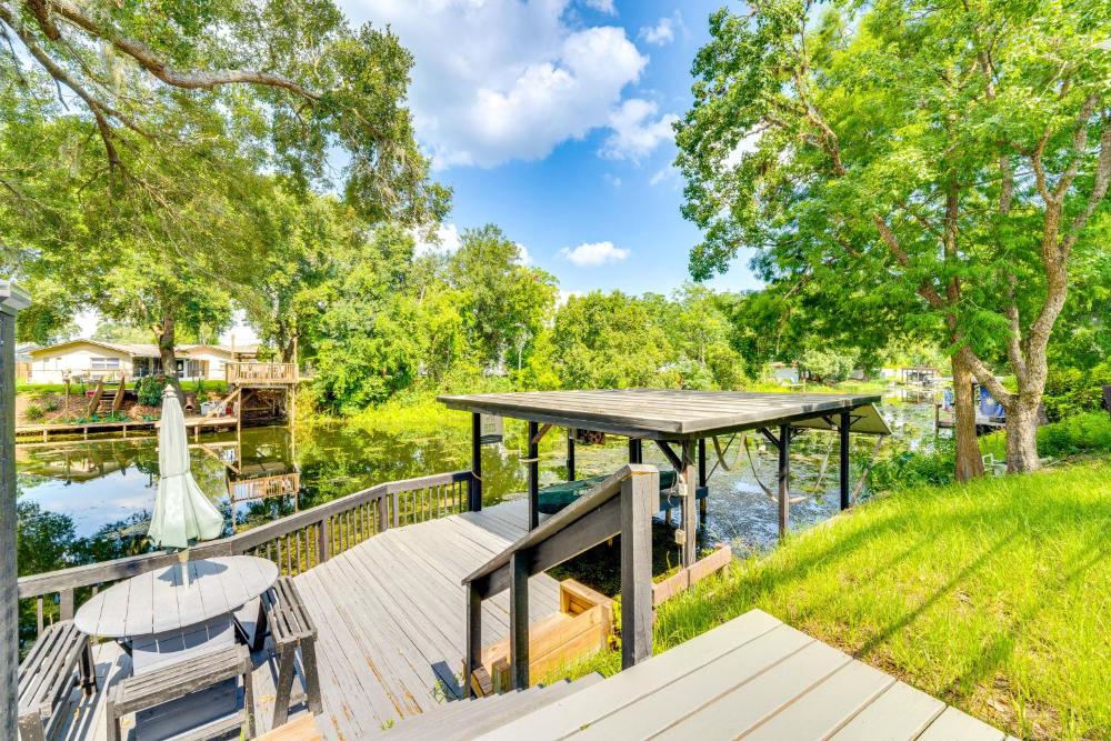 Spacious Tavares Home with Private Outdoor Oasis!